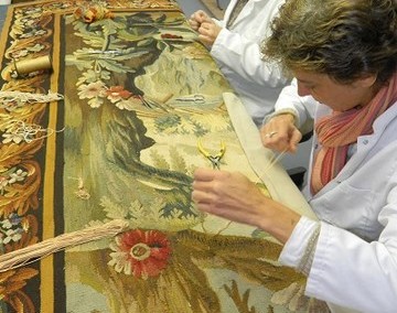 Restauration de tapisseries